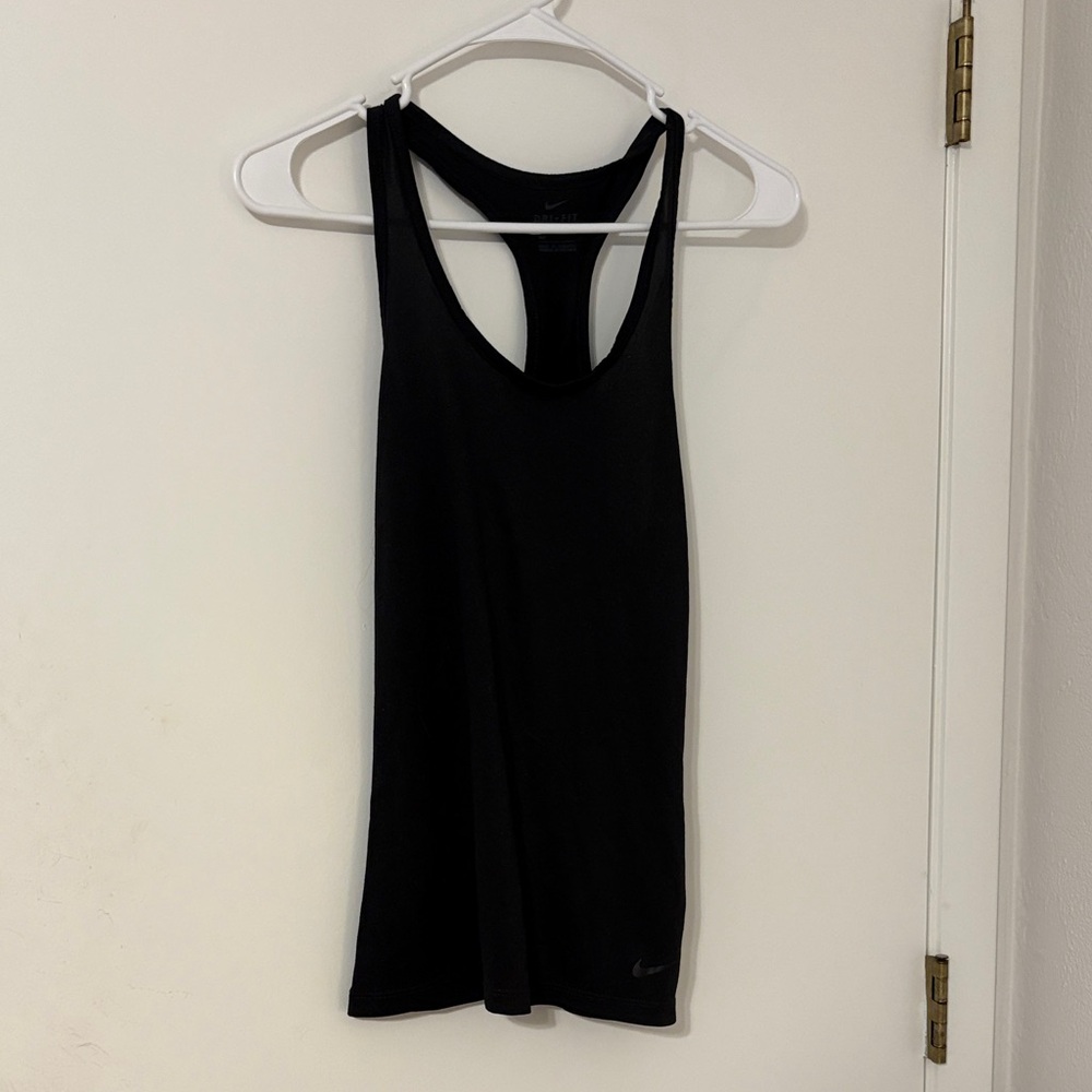 Nike Women's Sleek Black Tank Top